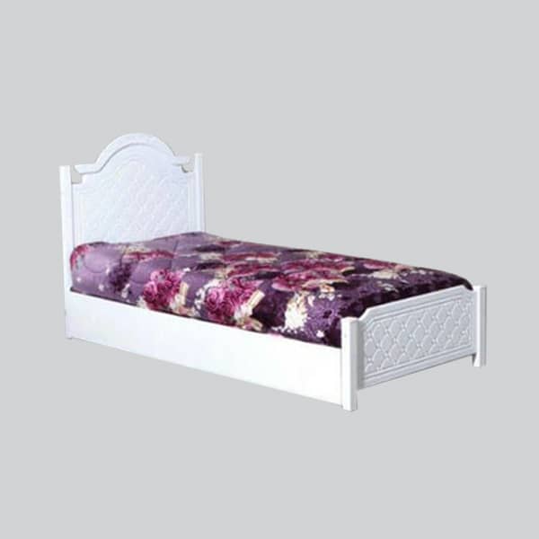 تخت خواب یکنفره مدل روژان ام دی اف در دو سایز