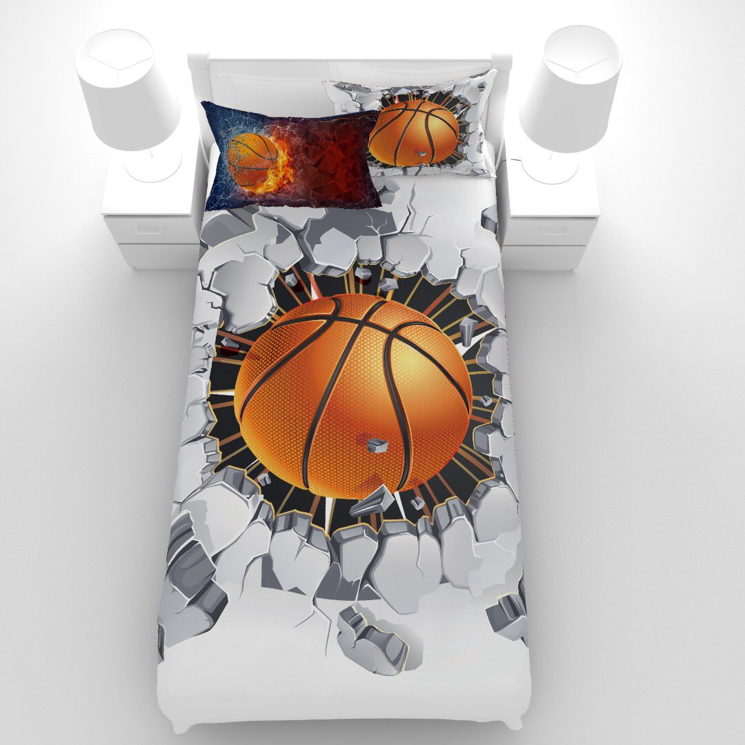 سرویس خواب برند گوزل guzel مدل توپ بسکتبال یکنفره 5تکه